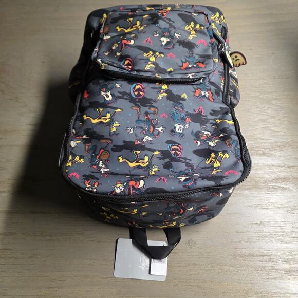 Disney Parks Halloween Mickey and Friends Grey Spooky Laptop Backpack main image 5